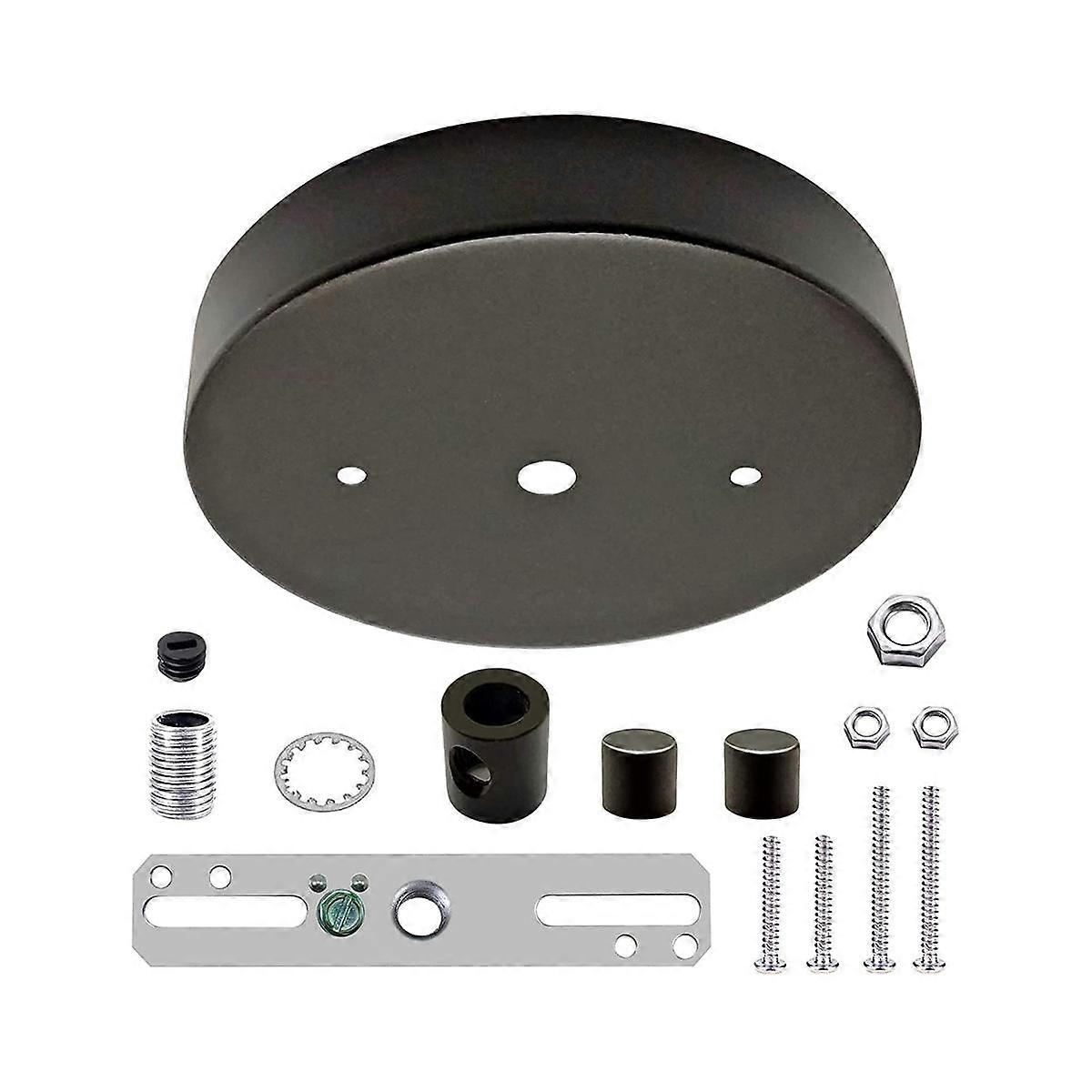 Zestaw baldachimu oświetlenia sufitowego Osłona płyty świetlnej wiszącej ze wszystkimi elementami montażowymi do żyrandola lub