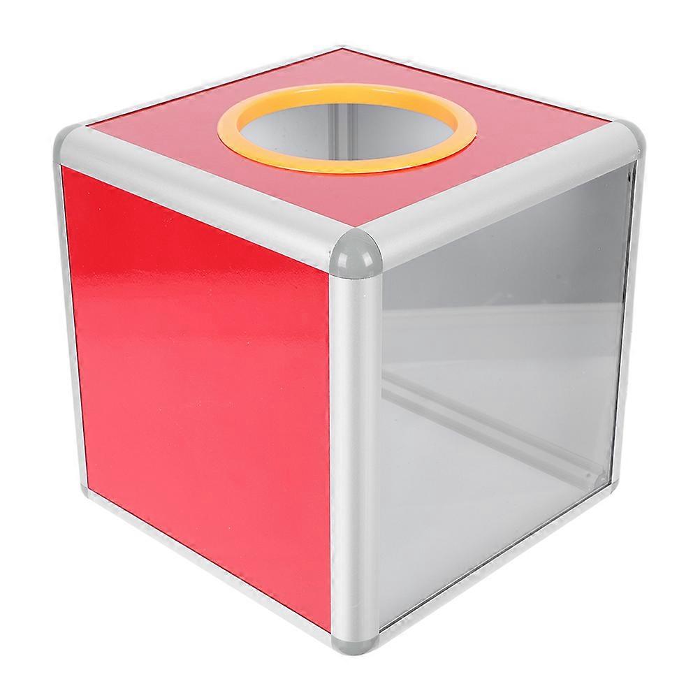 Multi-funzione Ballot Box trasparente Donation Box Meeting Lottery Box Lottery Accessorio