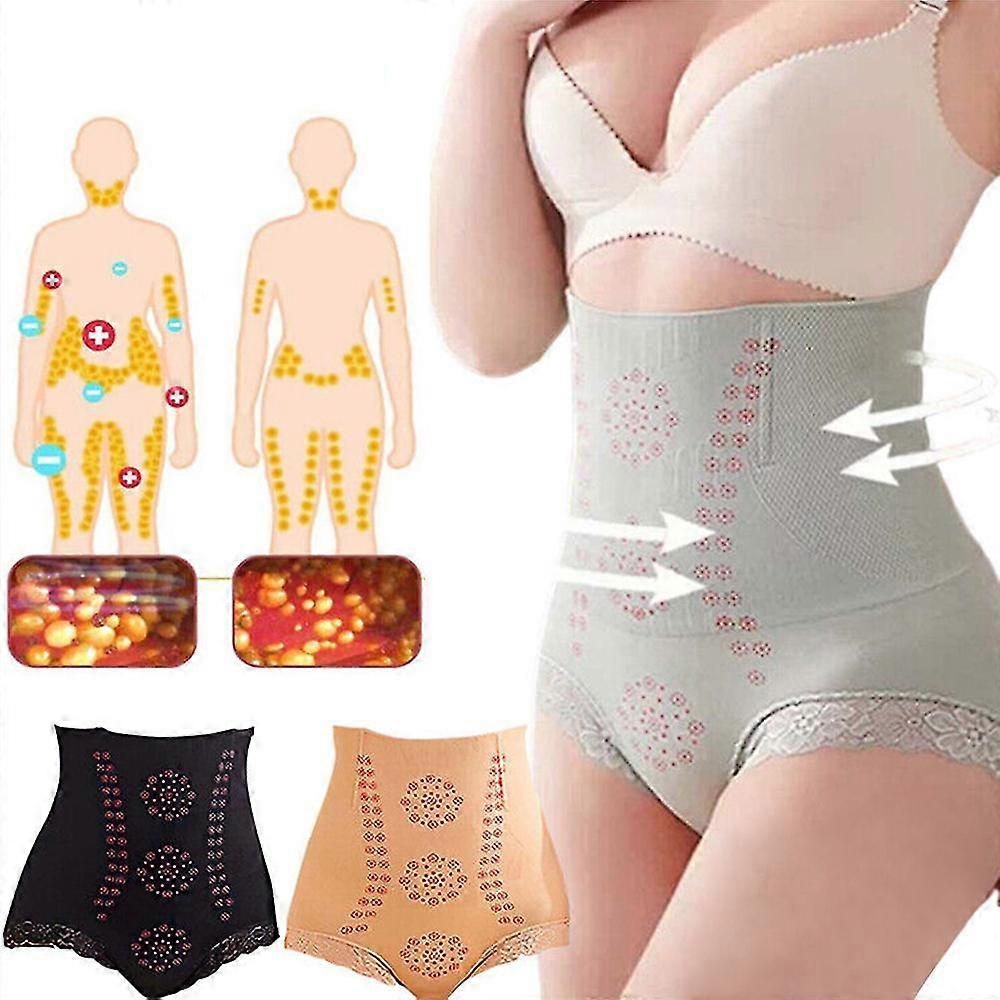 Ionstech Unique Fiber Lace Shaper Fat Burning Tummy Control Underwear
