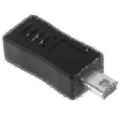 Usb 2.0 Mini Usb To Micro Usb Female Adapter(black)