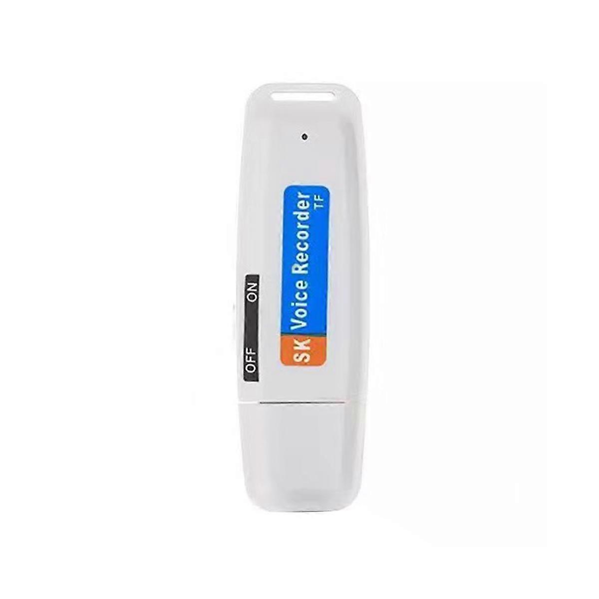 Portable Rechargeable U-Disk USB Digital Audio Voice Recorder Mini Dictaphone Activated Recorder -W