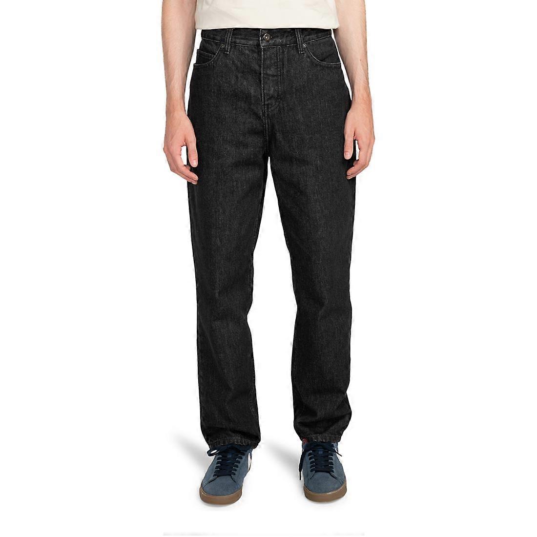 Element Regular Tapered Fit Jeans - Washed Black