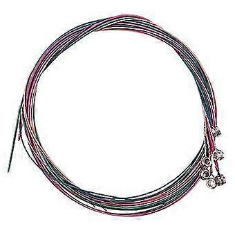 9 Sets Guitar Strings Replacement Steel String For Acoustic Guitar (3 Brass Set, 3 Copper Set And 3