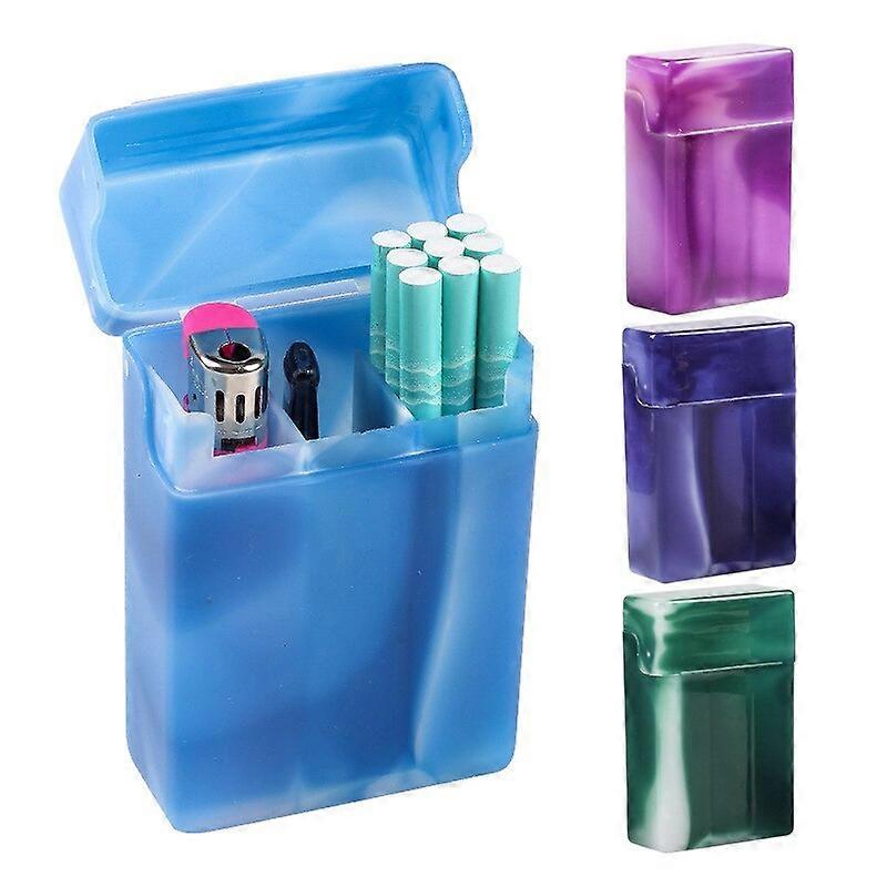 1pc Creative Separation Cigarette Case Plastic Multi-function Lighter Storage Box Personality for Men Women Smoking Accessories