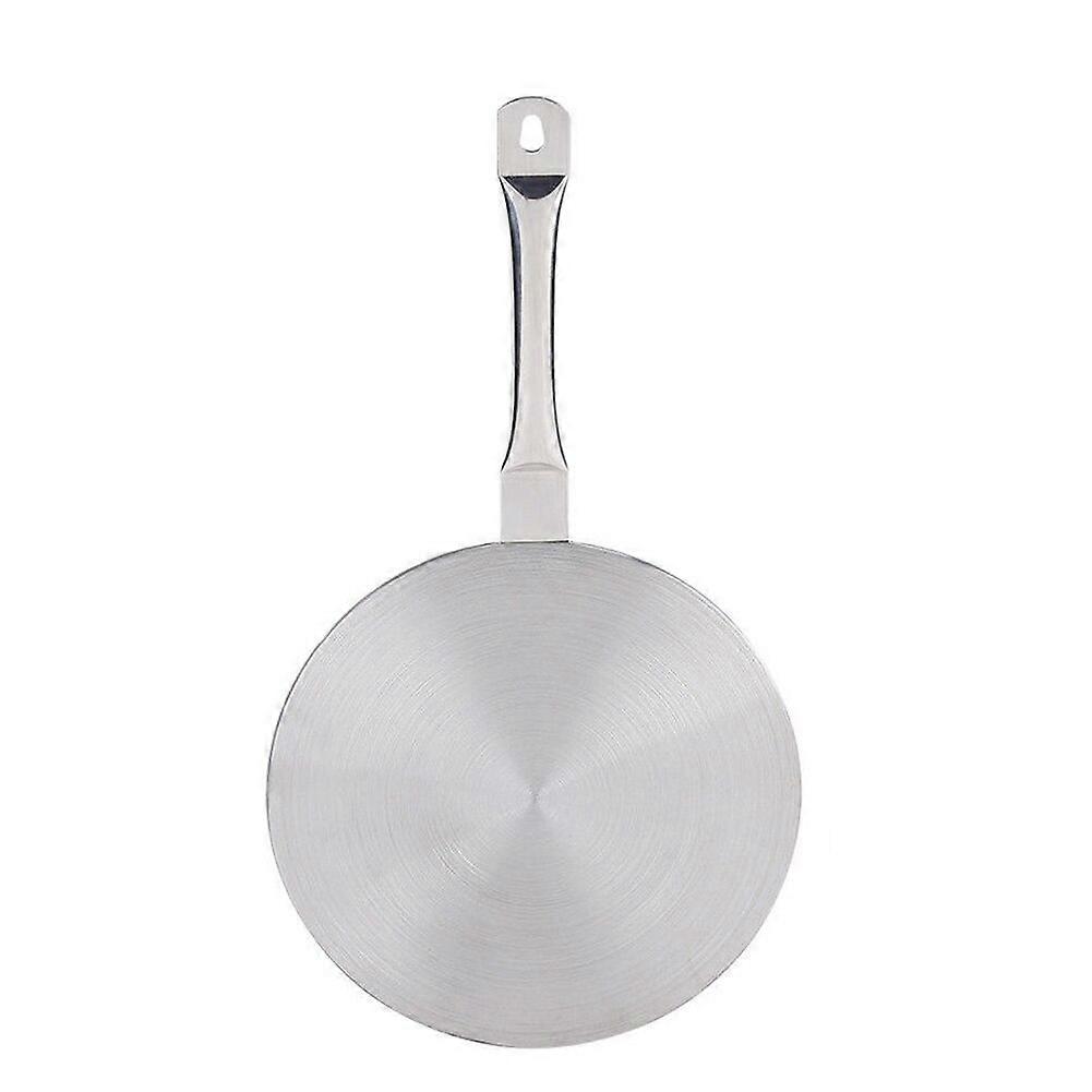 Portable Induction Cooker Converter Durable Practical Disk Silver Kitchen Heat Transfer Plate Stainless Steel Diffuser Safe