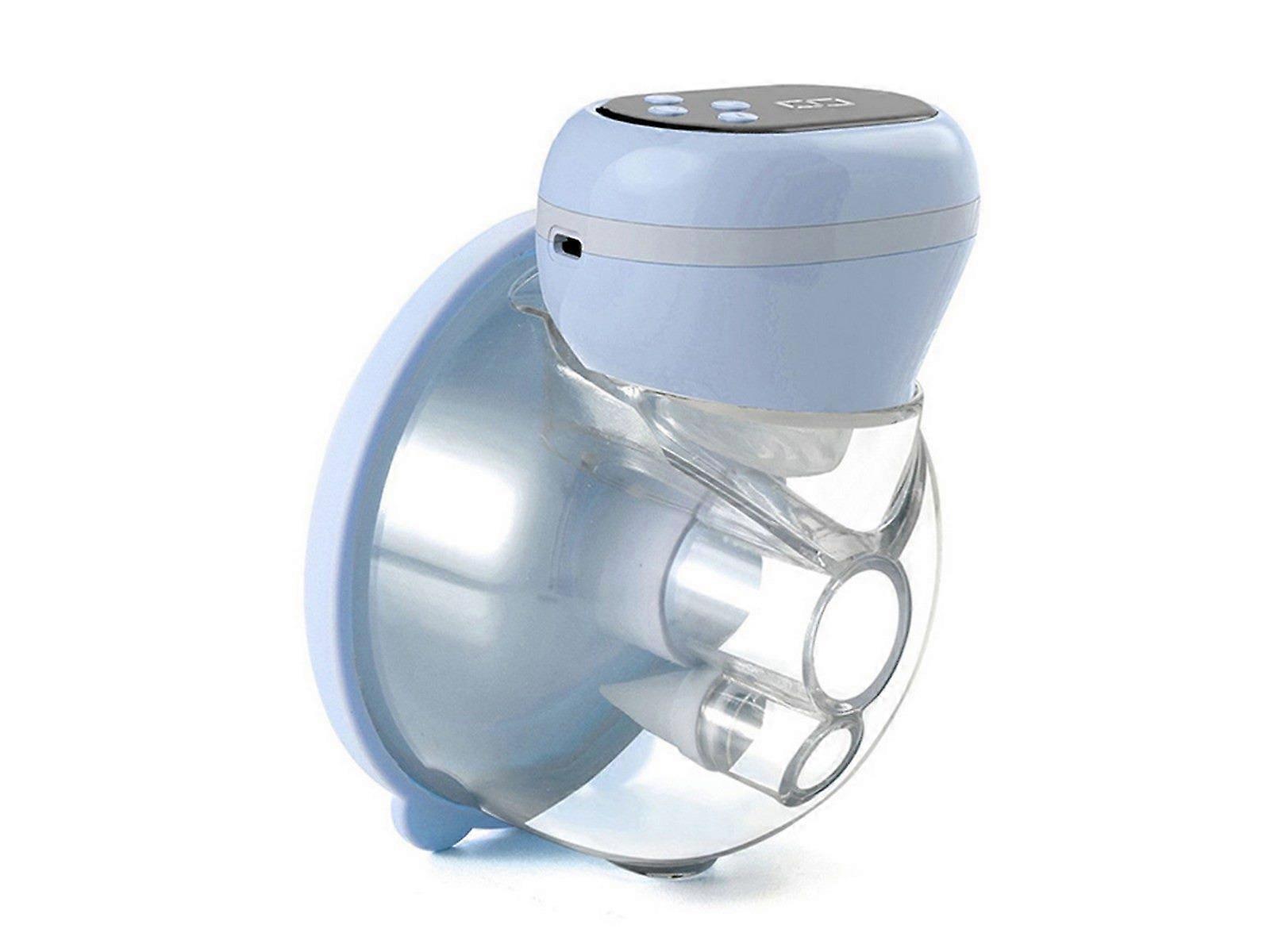 Portable USB Rechargeable Electric Breast Pump Blue