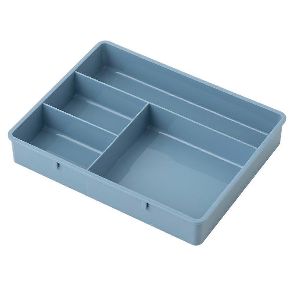 Desk Drawer Organizer Stackable Multi-cell Desktop Storage Bin Tray Multi-Purpose Divider Container For