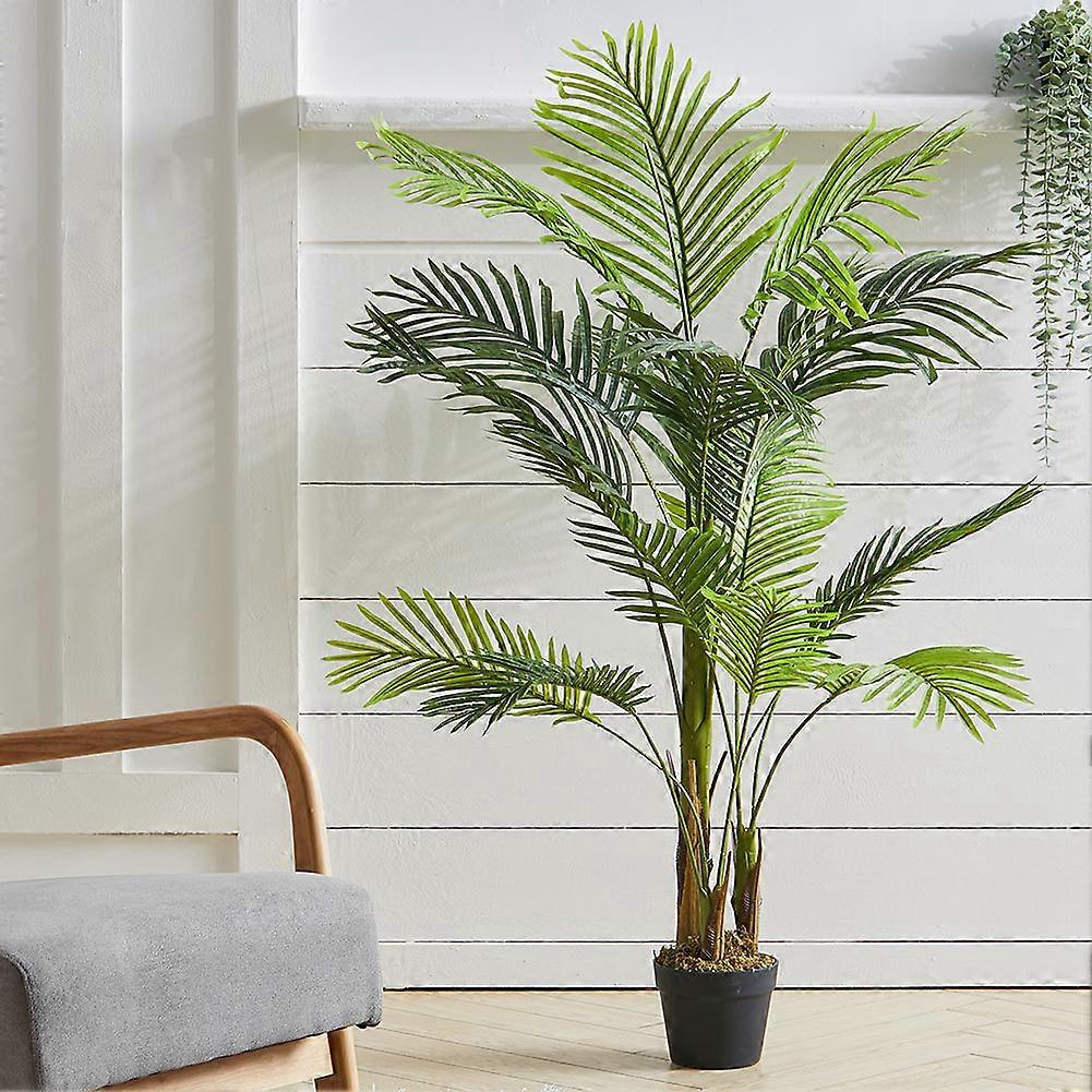 Outdoor Realistic Artificial Palm Tree in Pot