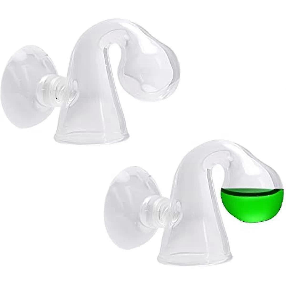 Yangfei 2 Pack Co2 Drop Checker Aquarium Co2 Tester Monitor Co2 Glass Drop Checker Aquarium Co2 Detector For Planted Fish Tank