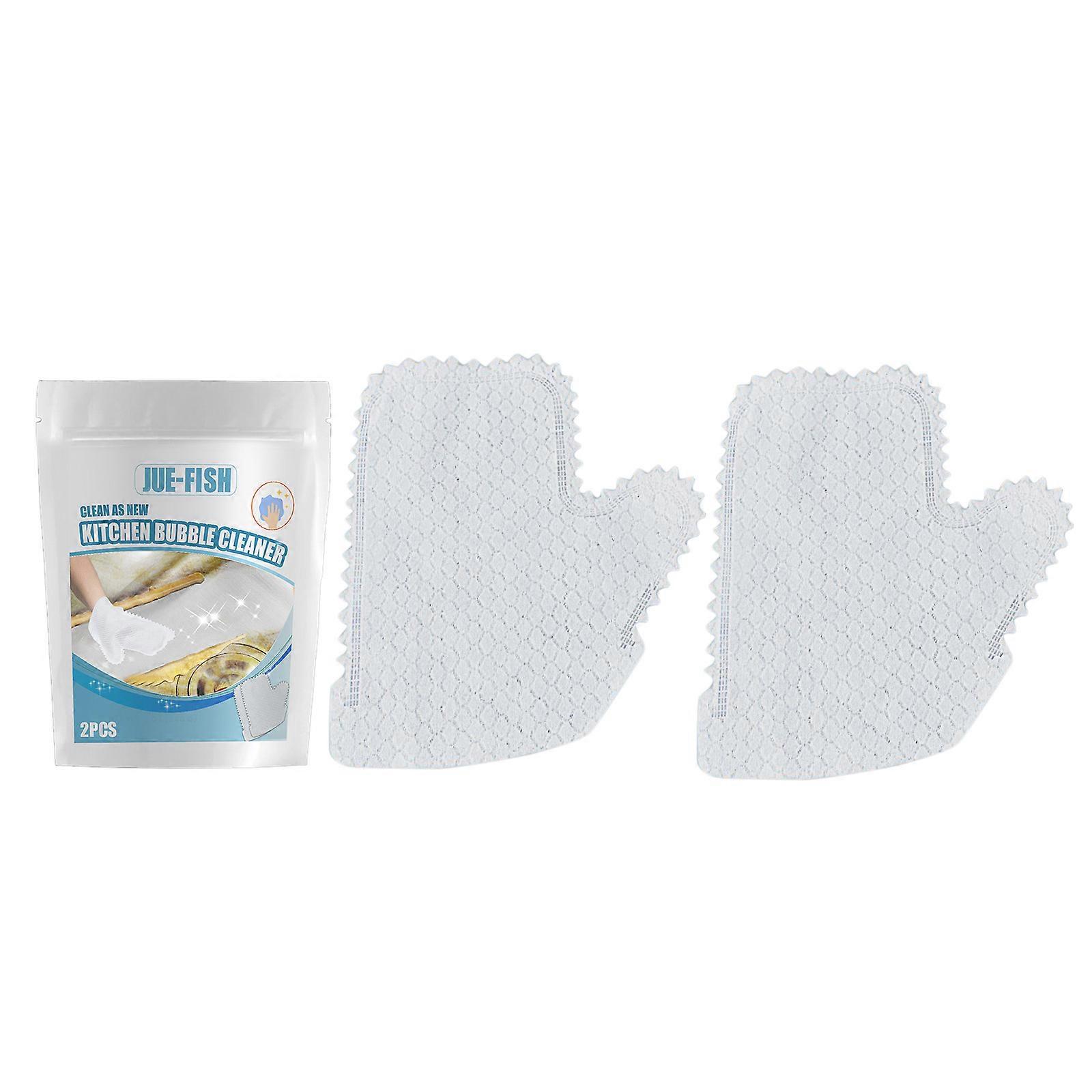 Kitchen Cleaning Gloves 1 Pair Fish Scale Cleaning Duster Dustproof Glove