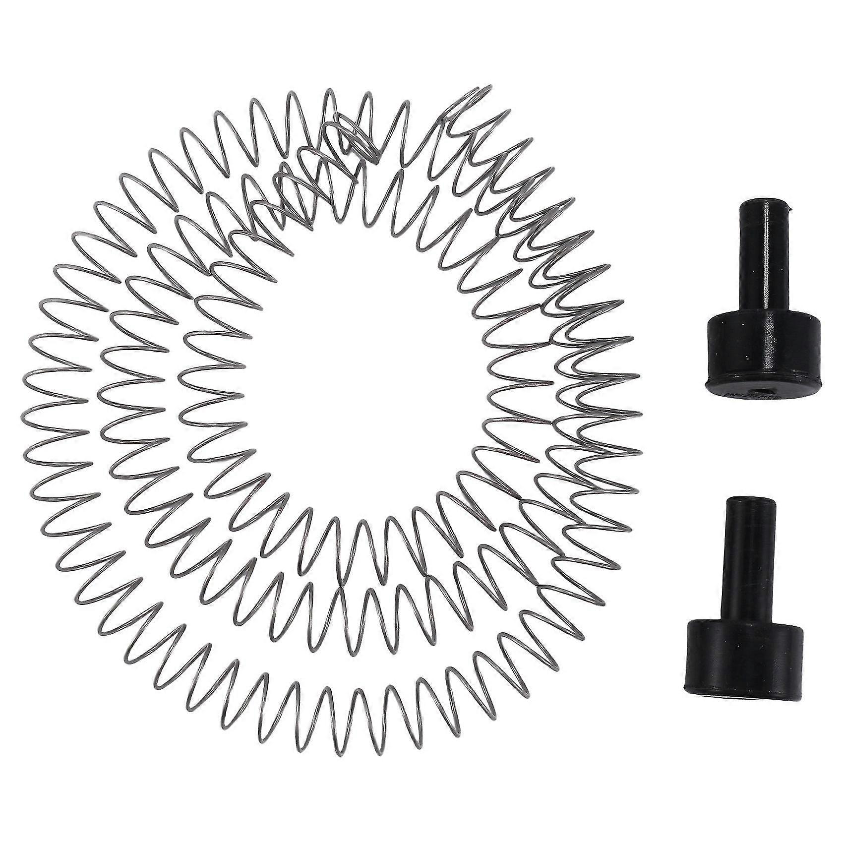 Fjærbrems for zipline 165 cm, fjærbrems for zipline i rustfritt stål, kraftig ziplinebrems, hastighet, rød