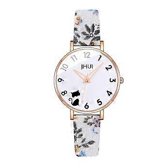 Luxury Temperament Ladies Belt Watch Analog Arabic Digital Quartz Watch