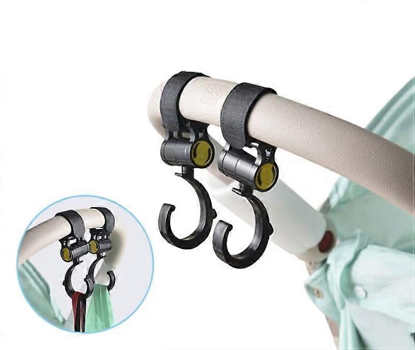 baby Stroller Hooks 2 Pack Organizer Clip