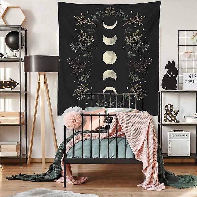 1pc Moon Phase Wall Hanging Tapestry