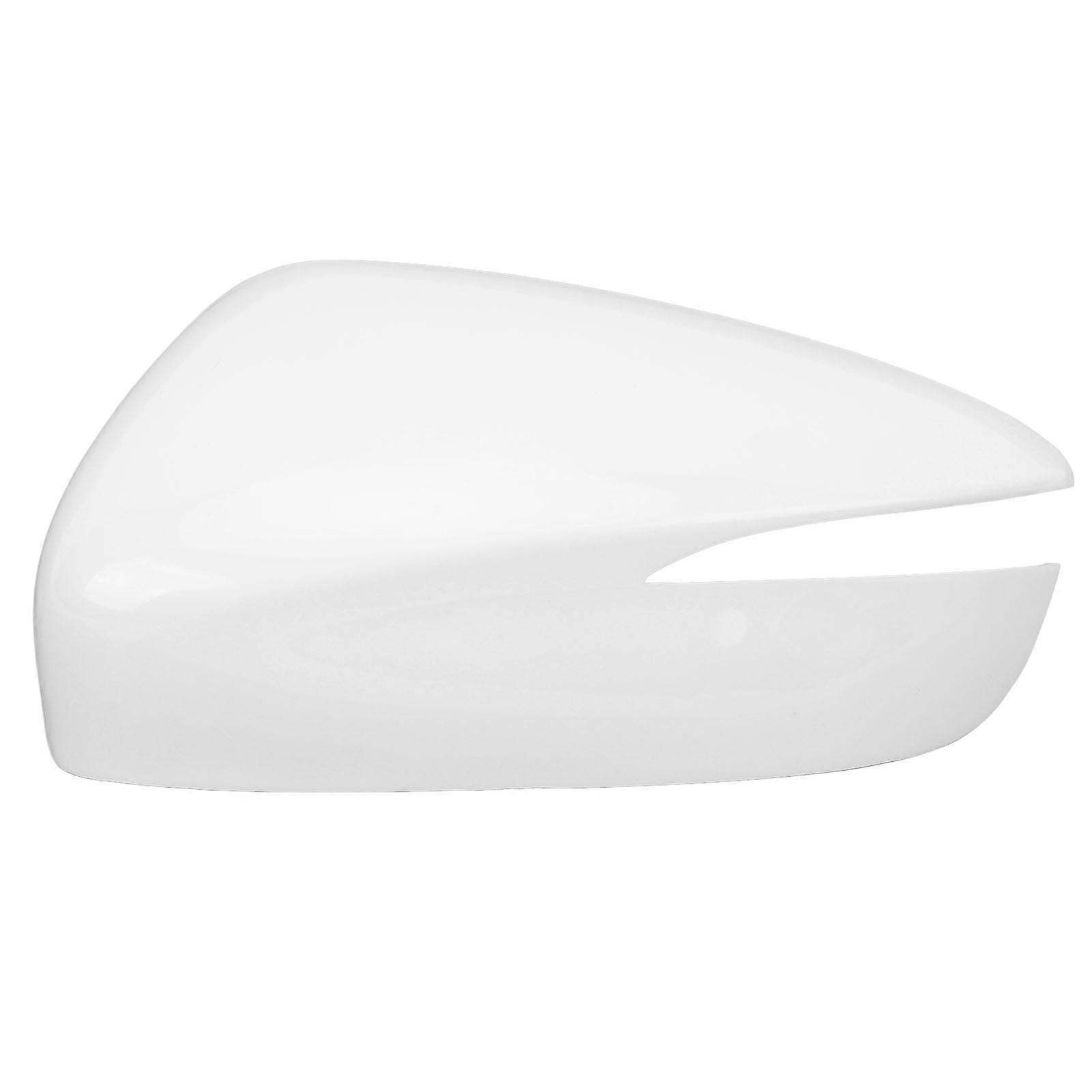 כיסוי מראת צד חיצוני מראה אחורית כיסוי מכסה מחליף למאזדה CX3 20152019 OE שמאלי לבן לא צבוע (KR22691N785)