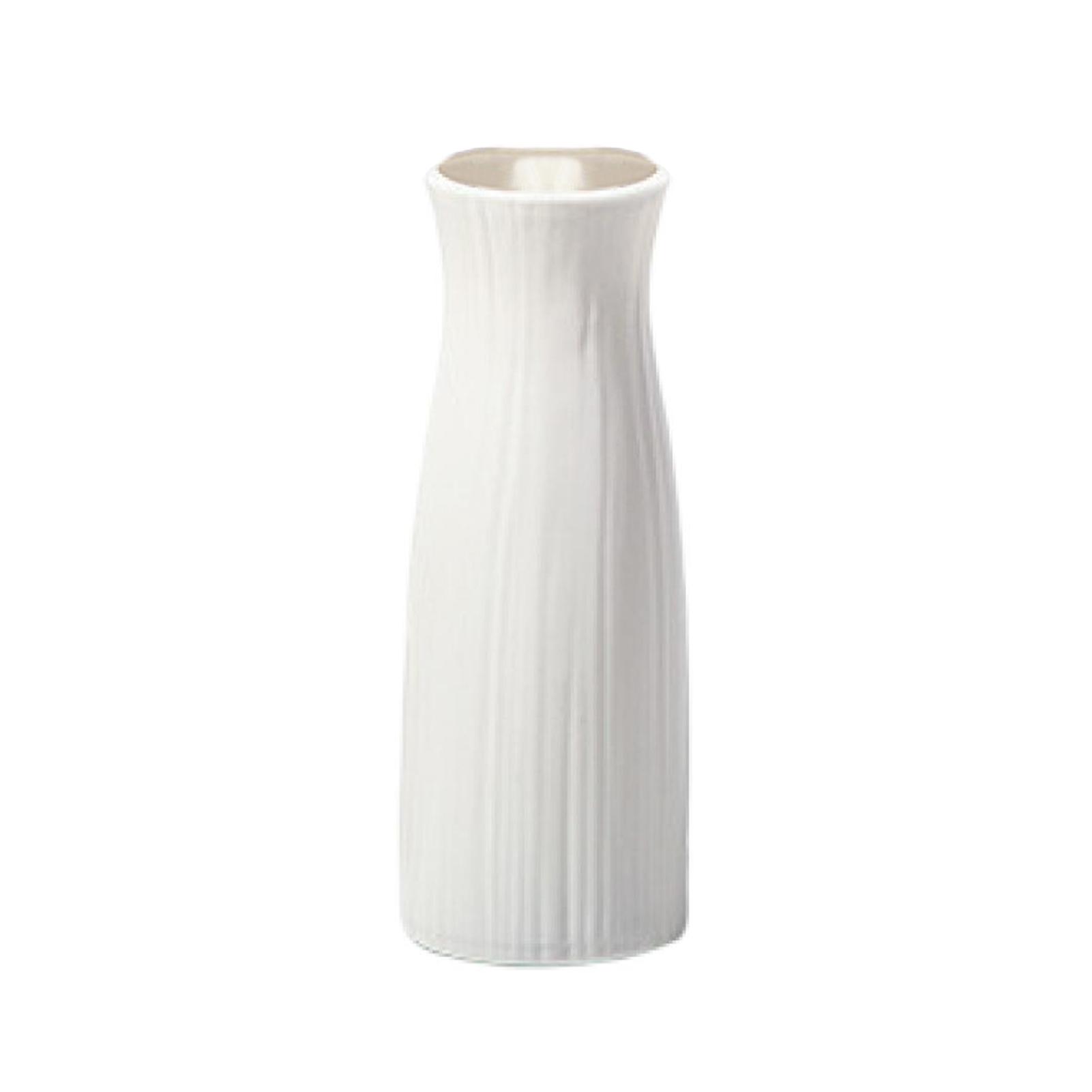 Flower Vase High Durability Geometric Design Smooth Edge Non-slip Base Shatterproof Eco-friendly Flower Container Table Vase Decoration Home Supplies