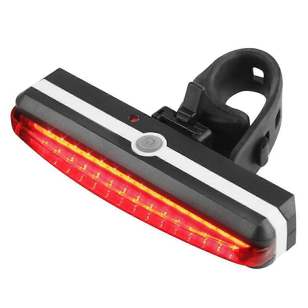 Kaesi MTB Bike USB Rechargeable Highlight Tail Light Strobe Warning Lamp Flashlight