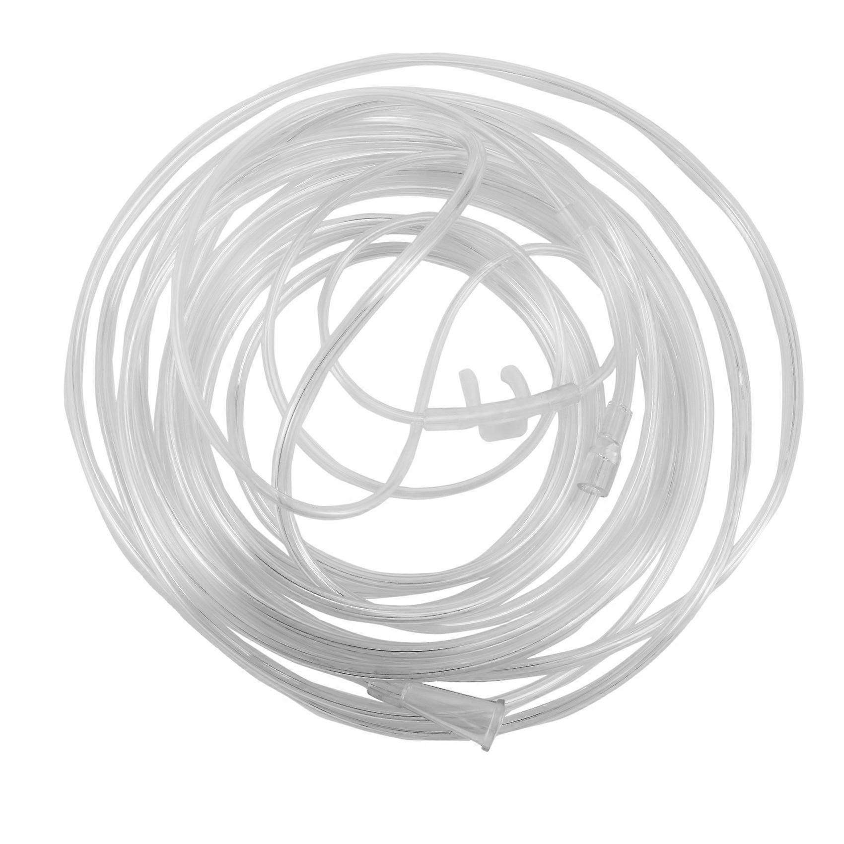 6M Double Hole Soft Nasal Oxygen Tube Nasal Oxygen Cannula Nasal Tube Suitable for Oxygen Gener