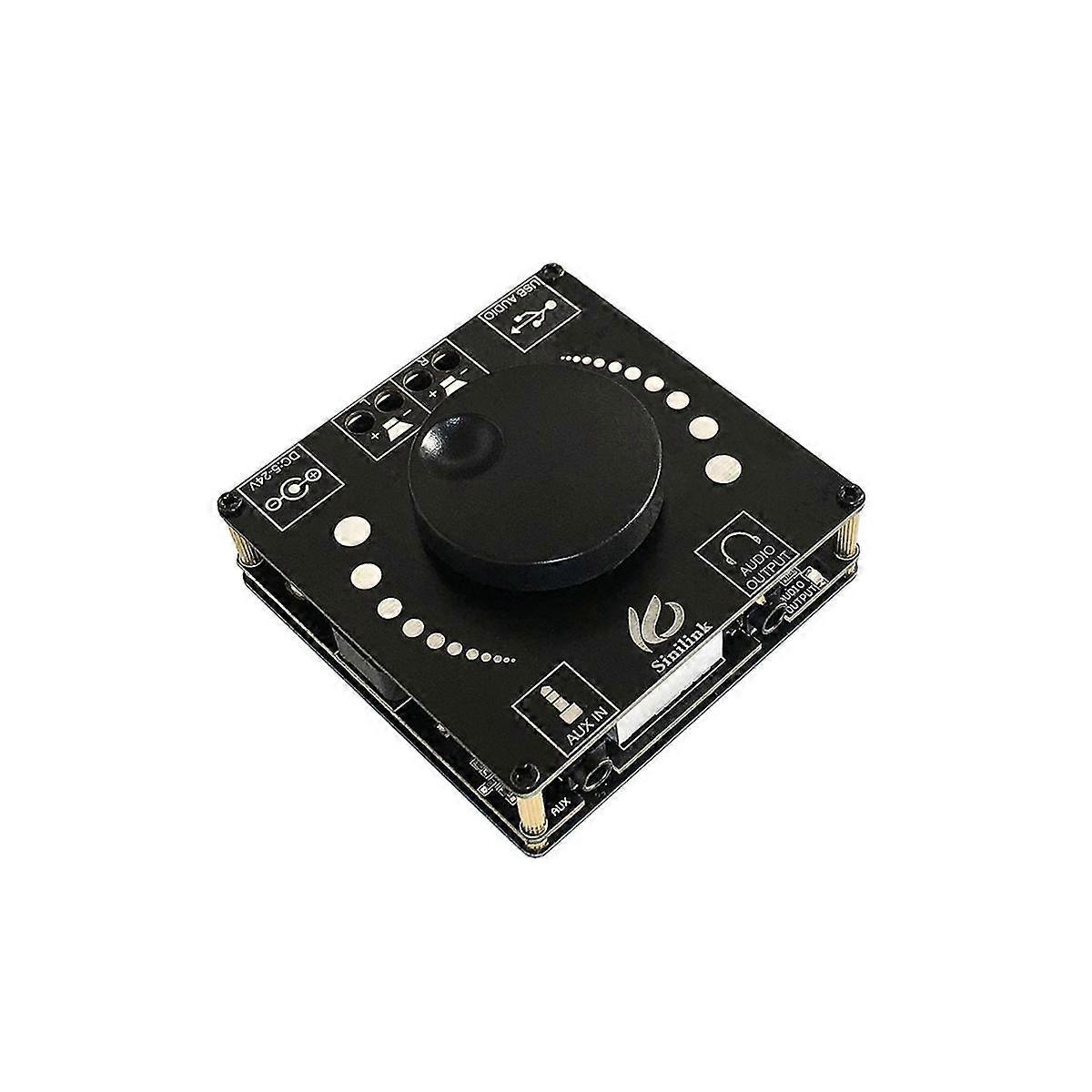 XY-AP50H HIFI 2.0 Stereo Bluetooth5.0 Amplifier Board TPA3116D2 50W+50W High-Bass Adjustable Stereo