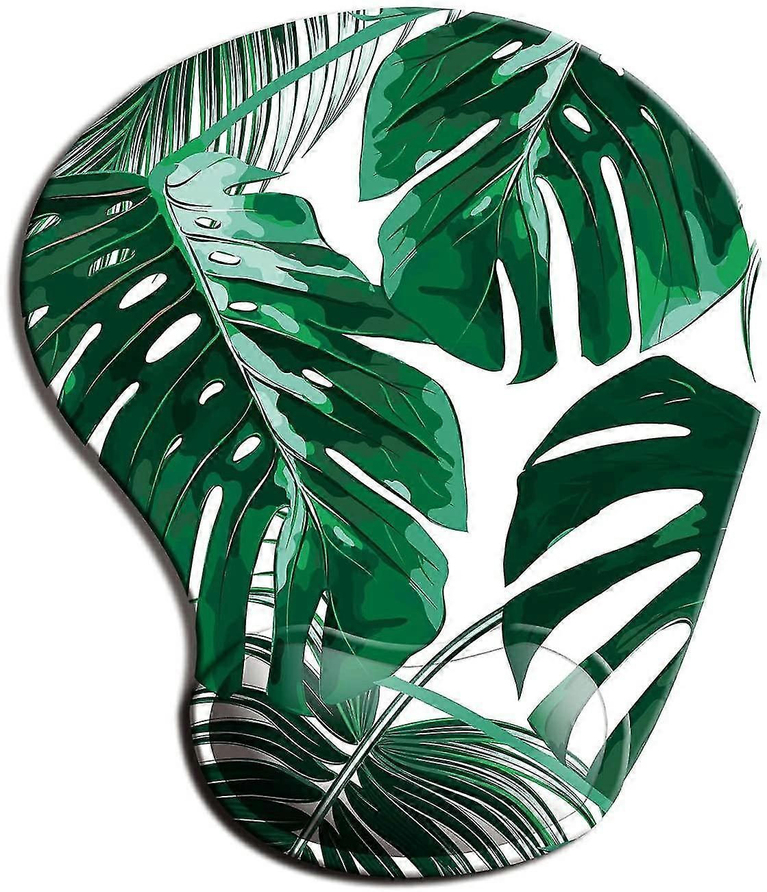 Ergonomic Mouse Pad With Wrist Support, Cute Mouse Pads With Non-slip Rubber Base For Home Office Working Studying Easy Typing & Pain