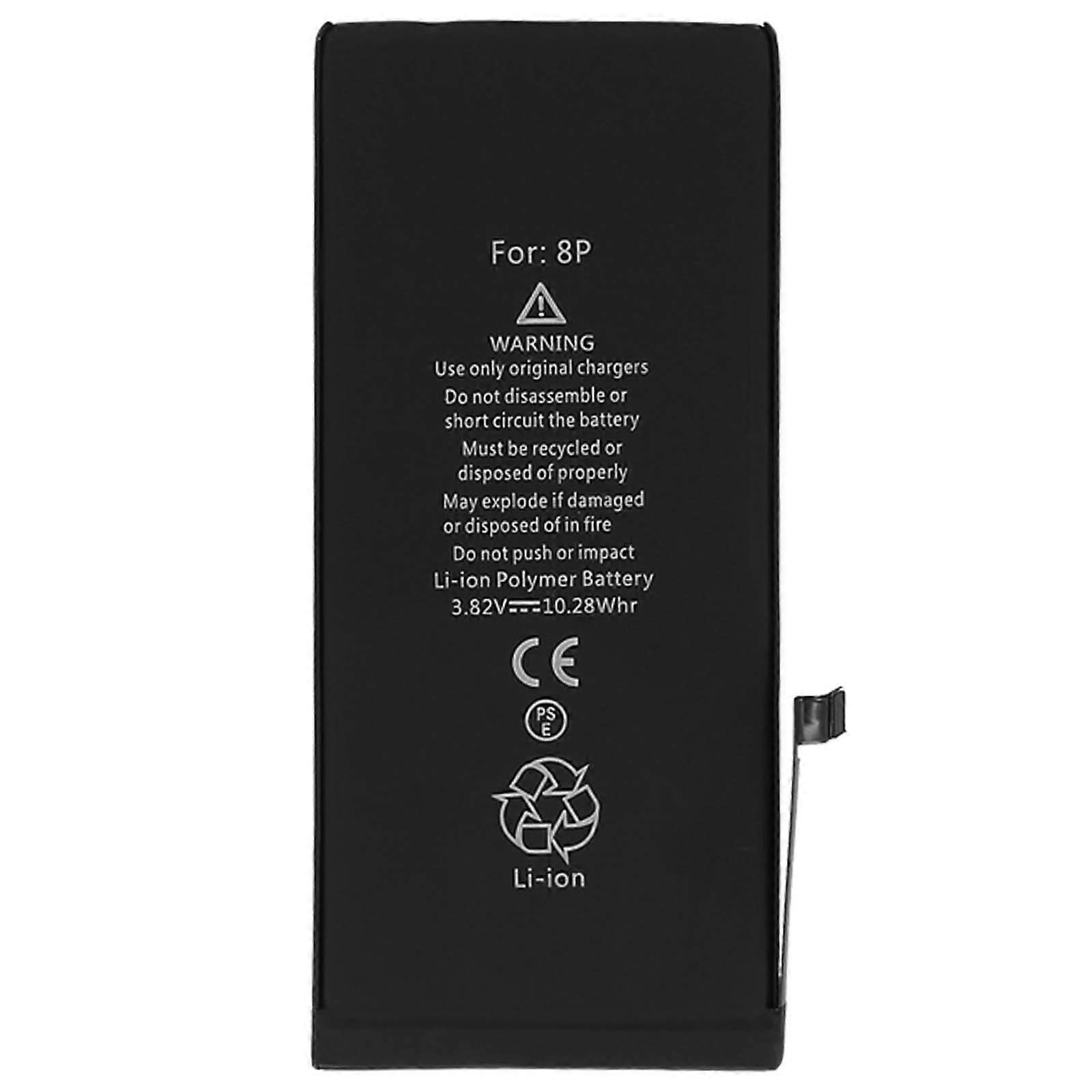 Batterie pour Apple iPhone 8Plus, remplacez 1IP3/49/109, 2691mAh batterie de rechange