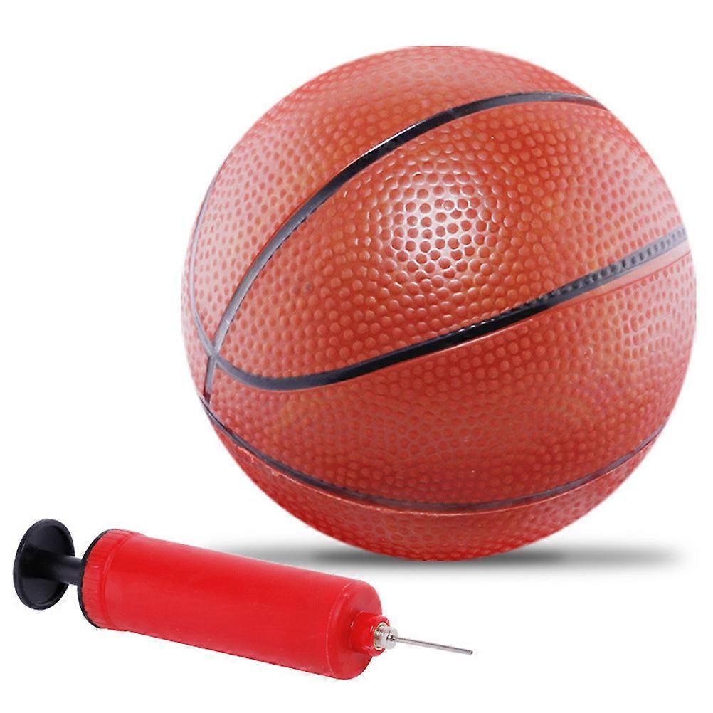 1 Set of Mini Basketball Pool Basketball Toys with Inflation Pump Beach Pool Game Party Supplies