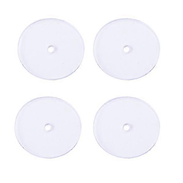 80pcs Clear Earring Safety Backs Earring Back Stopper Earring Pad