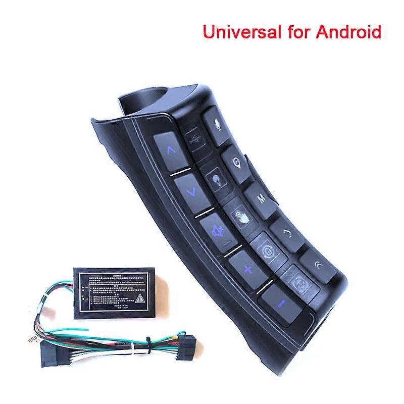 Car Steering Wheel Remote Control for 2 DIN Android Radio Player Backlight
