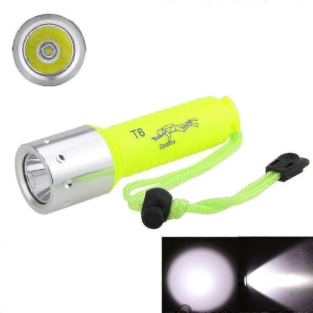 Led Diving Flashlight Rechargeable Outdoor Lighting T6