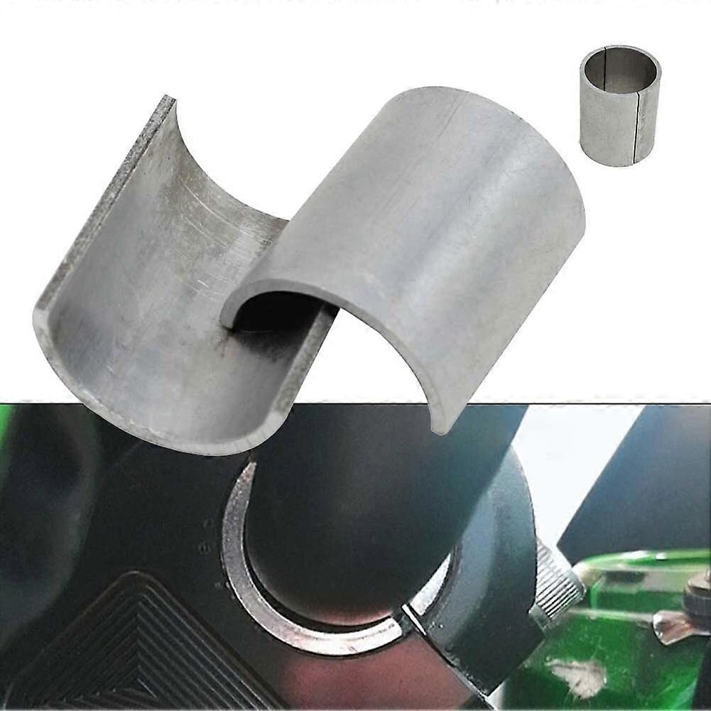 Black Motorcycle And Motorcycle Retro Fitting Handlebar Pressing Bushing 25mm To 22mm  Aluminum Alloy Handlebar Gasket
