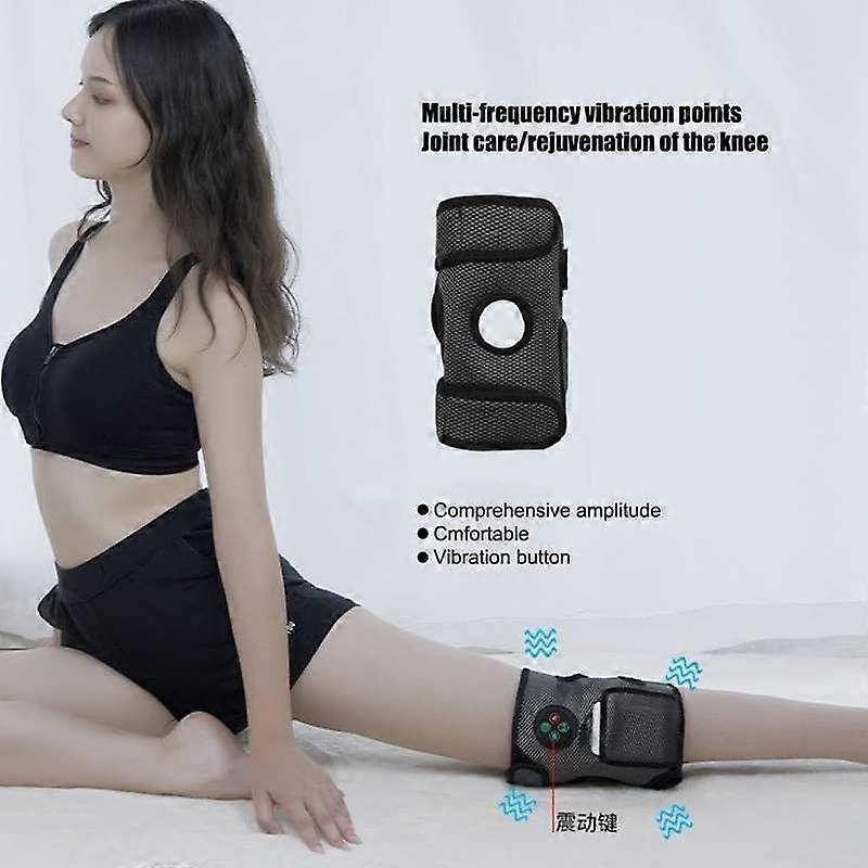 חימום חשמלי מעסה ברכיים סד תמיכה חגורת עטיפה מכשיר פיזיותרפיה משותף כרית ברכיים רטט מכשיר עיסוי רגל הברך