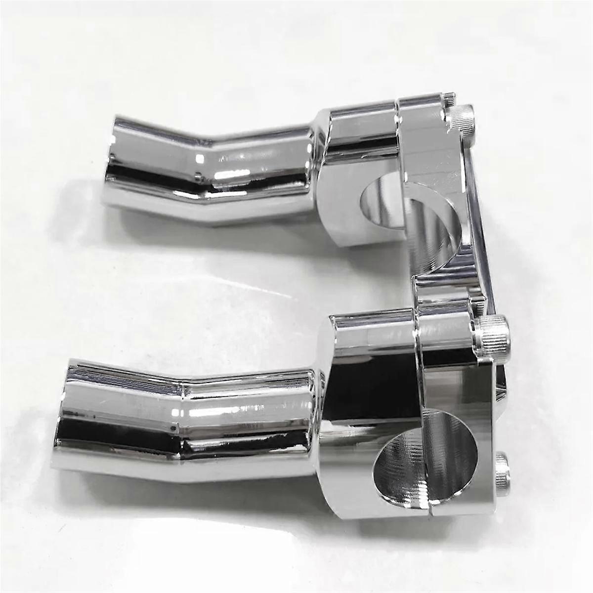 3-1/2 Inch Pullback Handlebar Risers & Top Clamp Kit for Dyna Softail Fat Boy