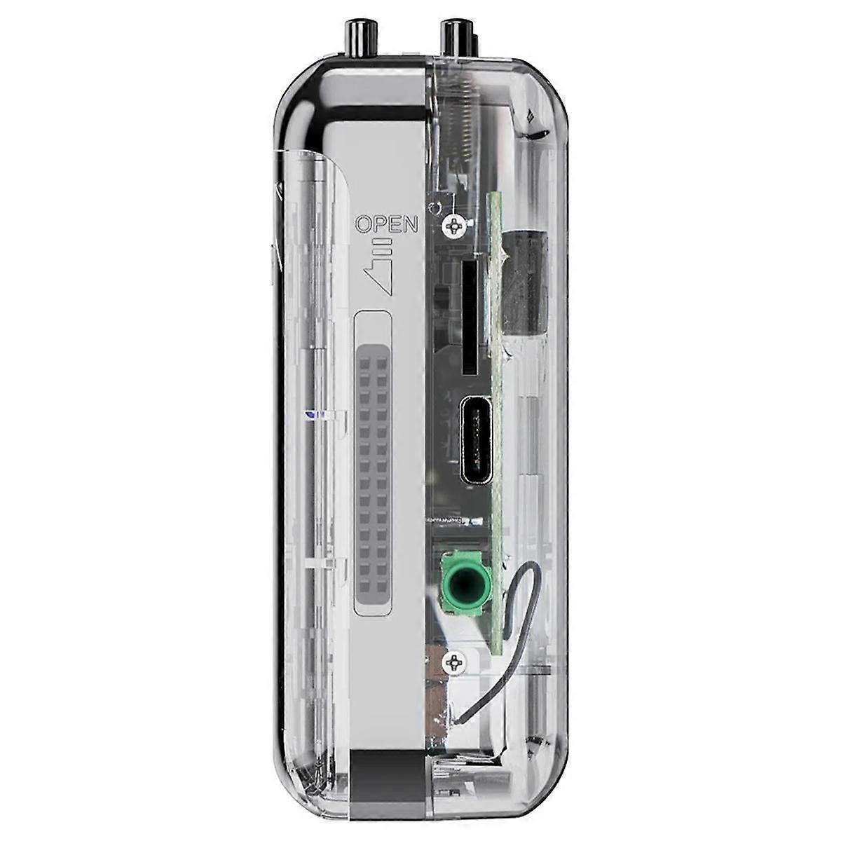 218Pt Cassette Tape to Mp3 Converter Recorder Via Pc Cassette Tape Player with Earphone Tape Cassette Music Player