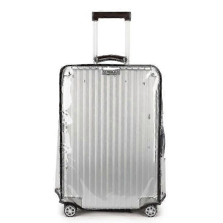 18-30in Clear Suitcase Cover Protectors, Luggage Cover For Wheeled Suitcase