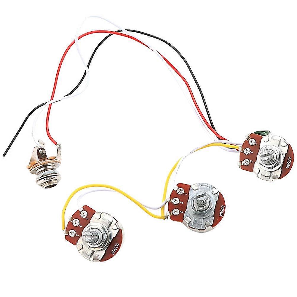 1 Sett elektronisk gitarkrets Gitarkrets ledningsnett Gitardeler