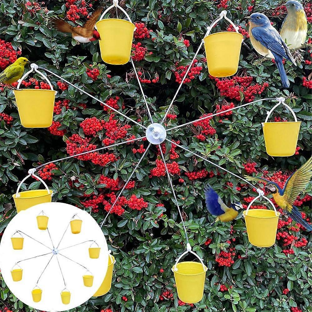 Ferris Wheel Bird Feeder, Ferris Wheel Toy for Bird with Feeder