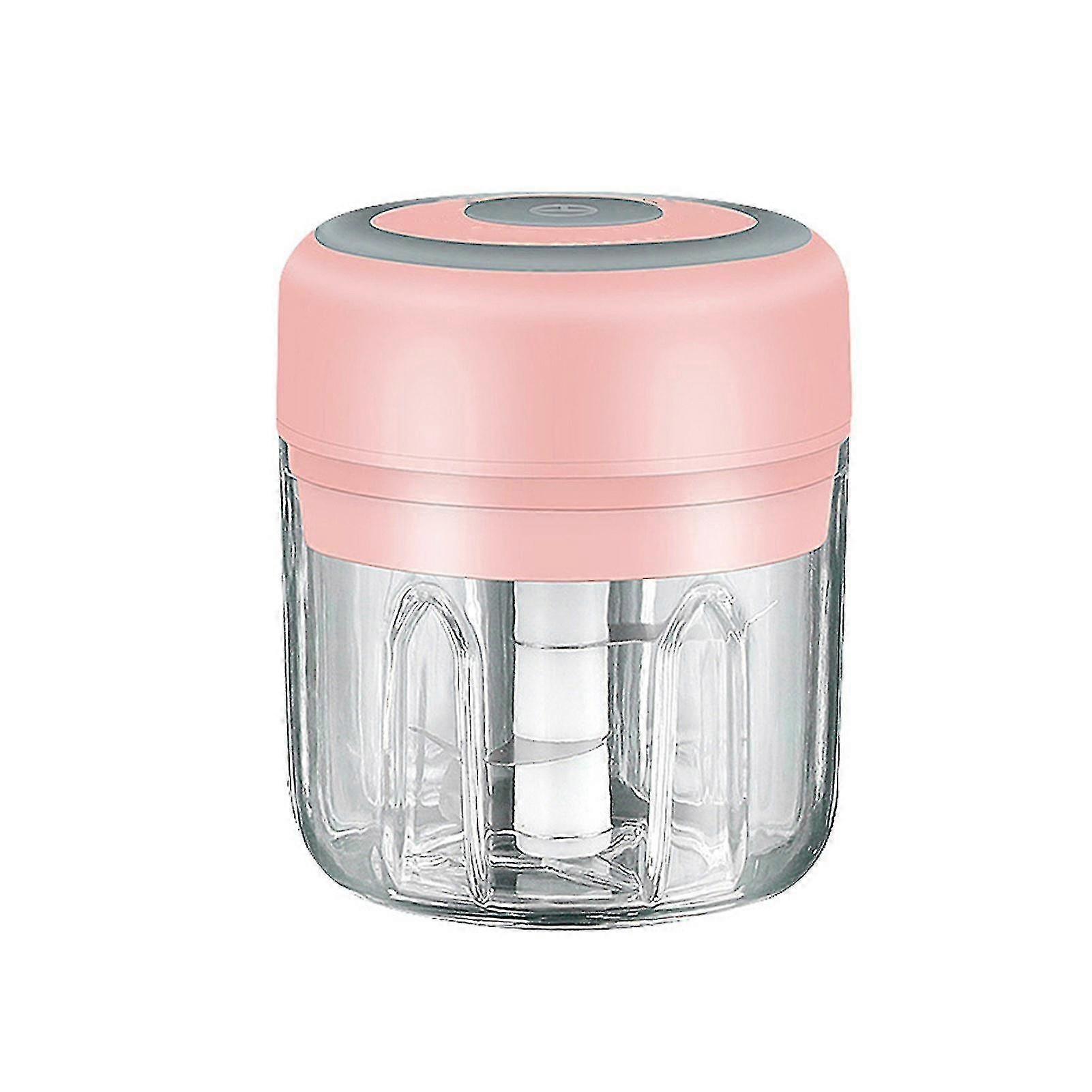 Sähköinen chopper valkosipuli sipuli leikkuri hedelmäliha monikopteri USB-latauksella 250ml