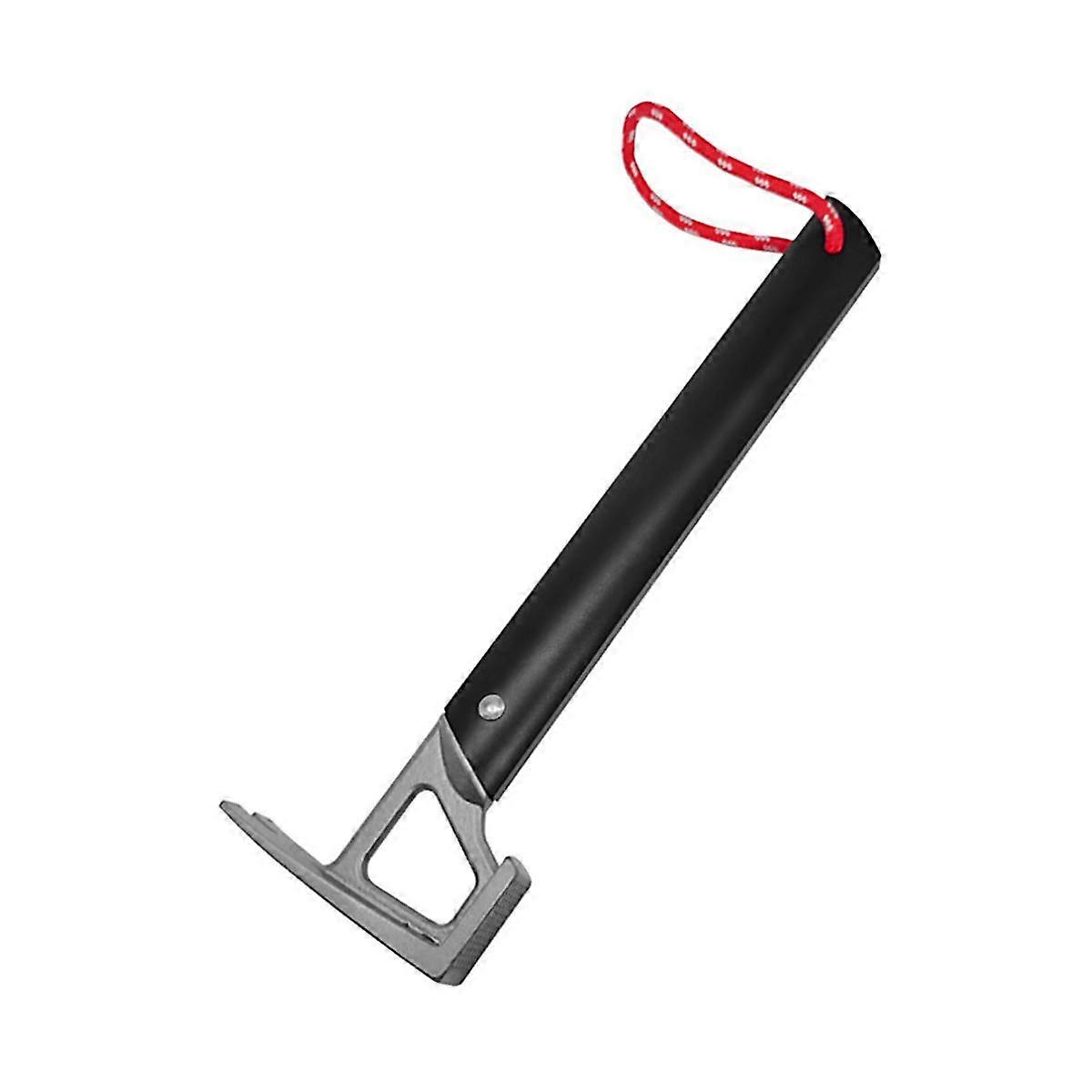 Black Multifunctional Hammer Aluminum Alloy Handle Stainless Steel Hammer Camping Tent Canopy Nail