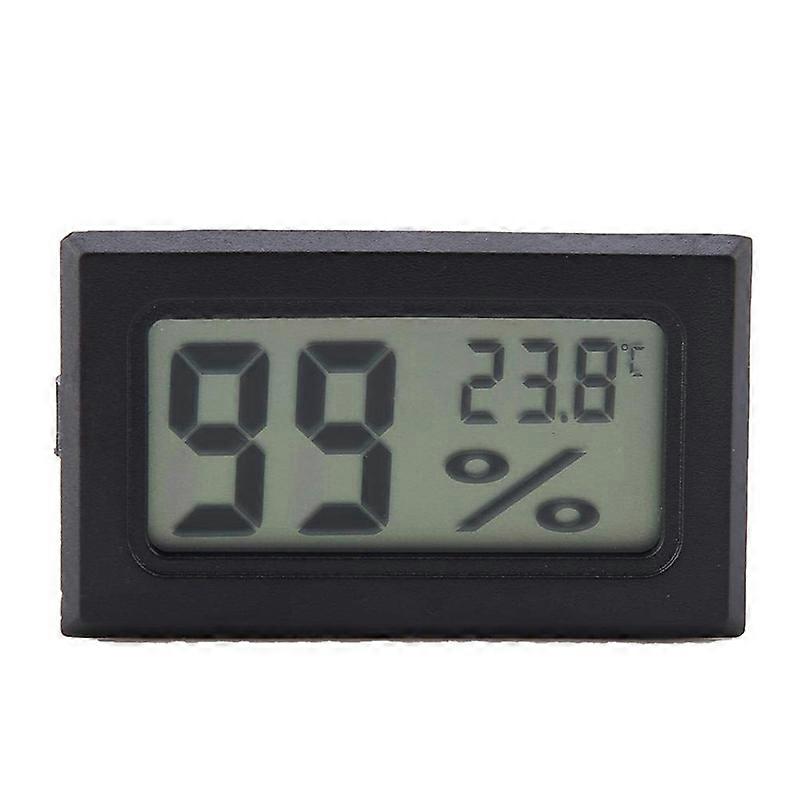 Digital Humidity Meter YS-11 Wireless Indoor Thermometer LCD Display Temperature Humidity Meter Hygrometer-Purple