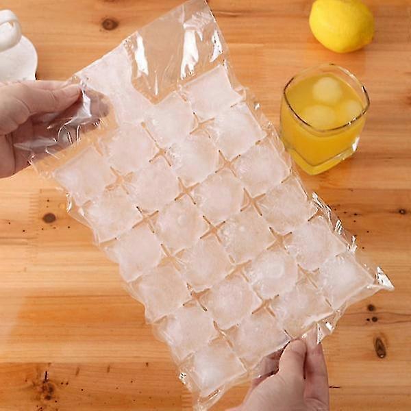 Eisbeutel, 24 Eiswürfel x 10 Beutel Transparent