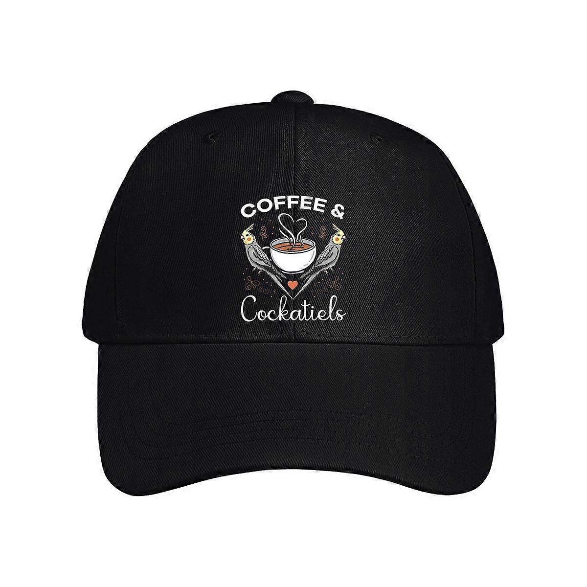 Coffee And Cockatiels Baseball Cap