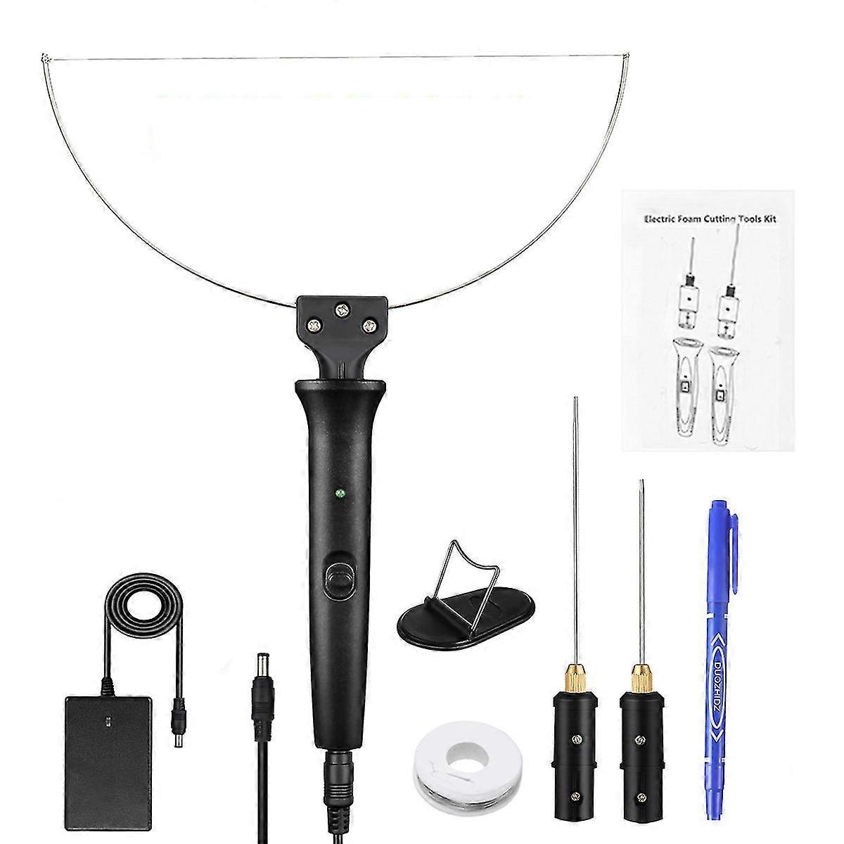 8-piece 3-in-1 Foam Plastic Electric Cutting Machine 18w Electric Hand- Cutting Machine Pen Tool