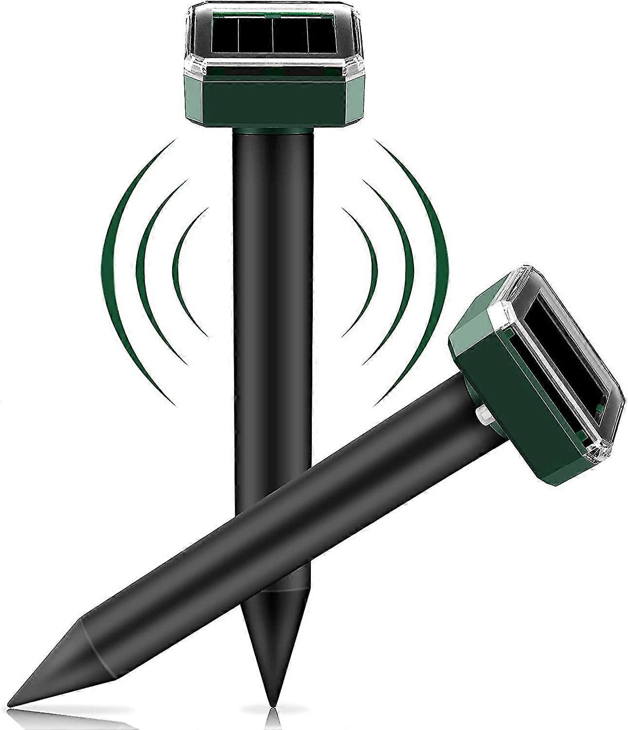 Ultrasonic Solar Mole Repeller Snake Repeller Ip65 Waterproof Solar Mouse Mole Repellent