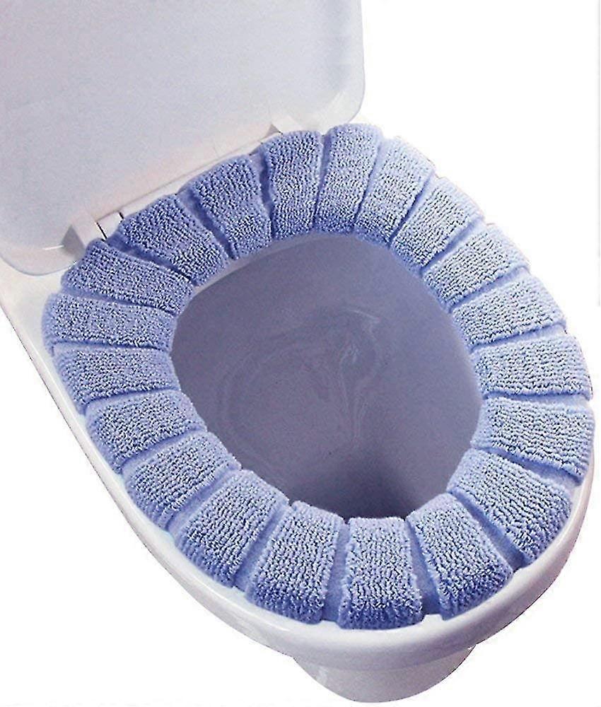 Bathroom Soft Thicker Warmer 1pcs (blue) 30*30 Cm