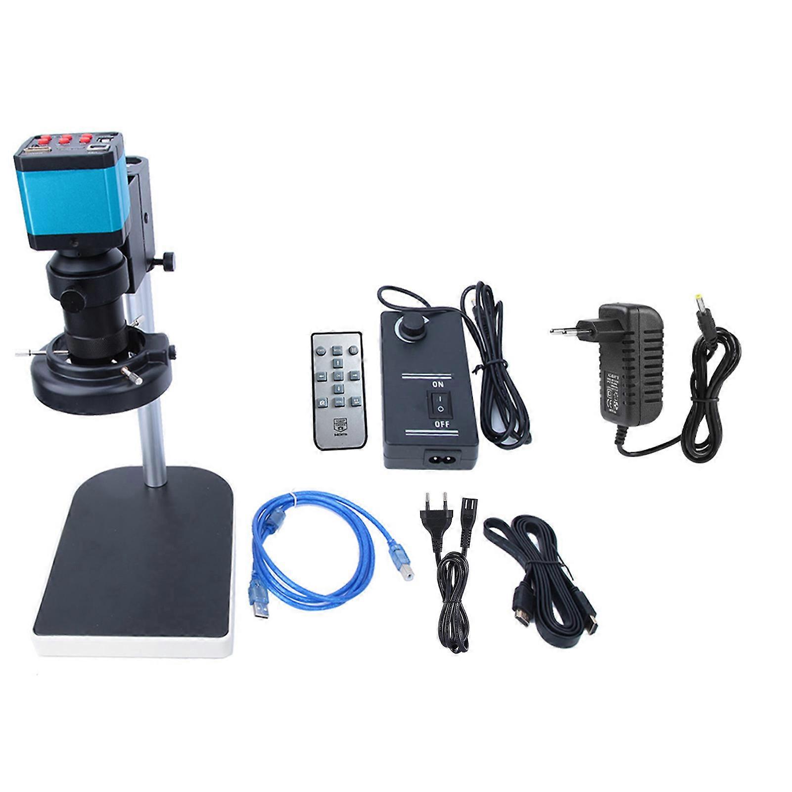 14 Million Pixel LED Industrial Microscope HDMI HD Microscope Camera 100-240V