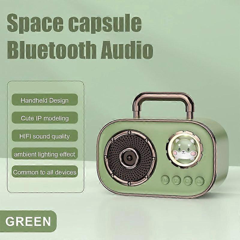 DZ06 Creative Retro Bluetooth Speaker Gift Radio  Mobile Phone Accent Cannon Sound High Quality Audio Components