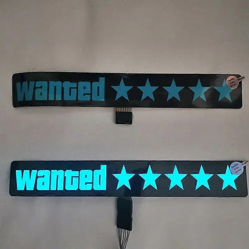 Gadget auto Led emițător de lumină dorit autocolant fereastră autocolant parbriz accesorii auto decorative bord lumină fără baterieIluminatul autovehiculelor