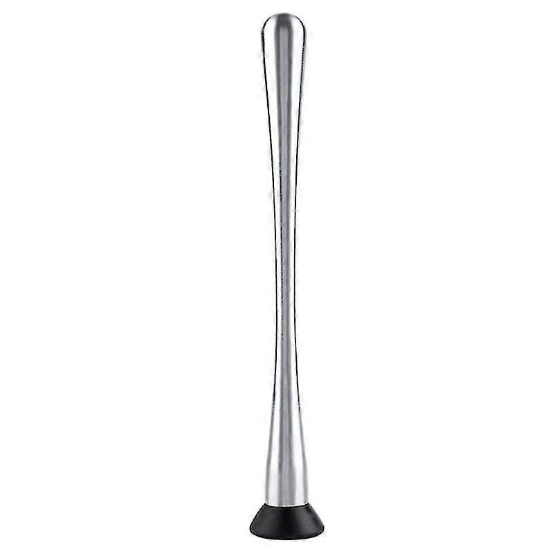 طويل الفولاذ المقاوم للصدأ كوكتيل Muddler، 11inch المهنية شرب Muddler