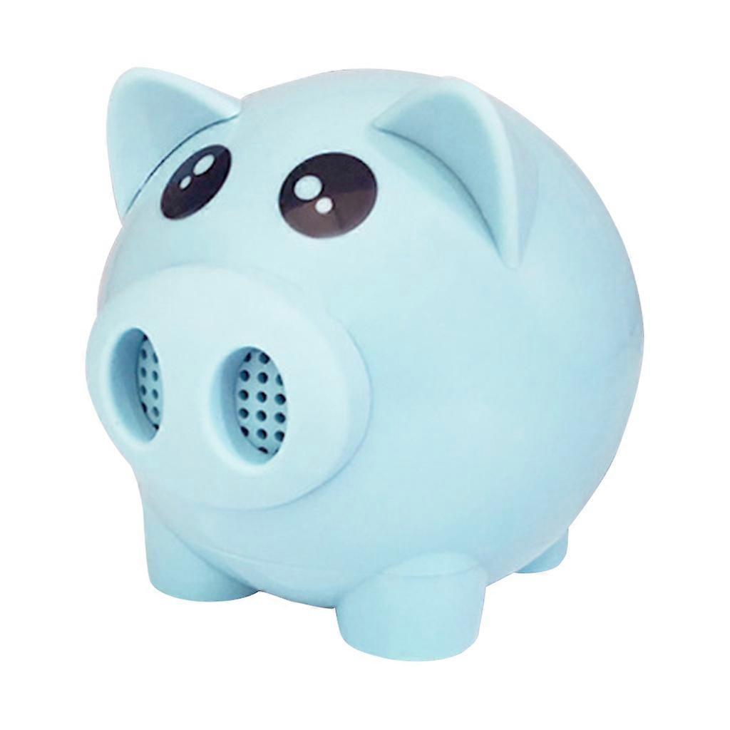 Cute Pig Shape Speaker Music Player Wireless Bluetooth-compatible Speaker