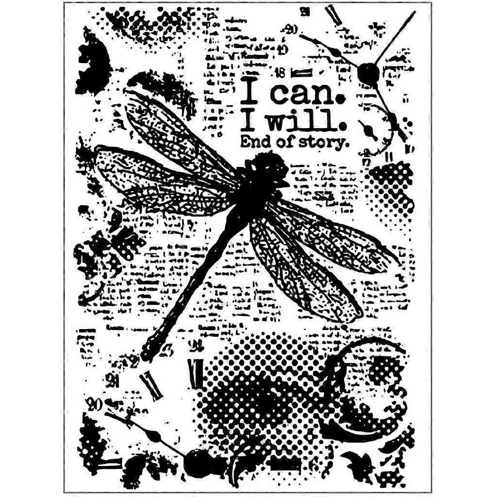 Dragonfly Transparent Clear Stamps for DIY Scrapbooking/Card Making